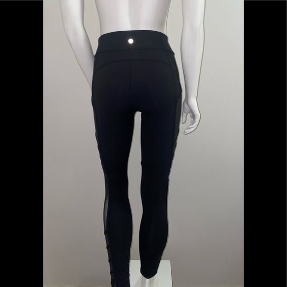 Lululemon Mesh Side Workout Pants - Picture 3 of 3